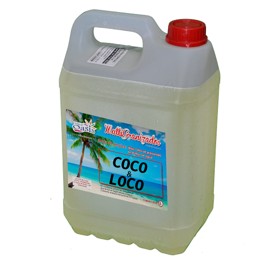 granizado concentrado COCO LOCO la flor del oasis 2nd