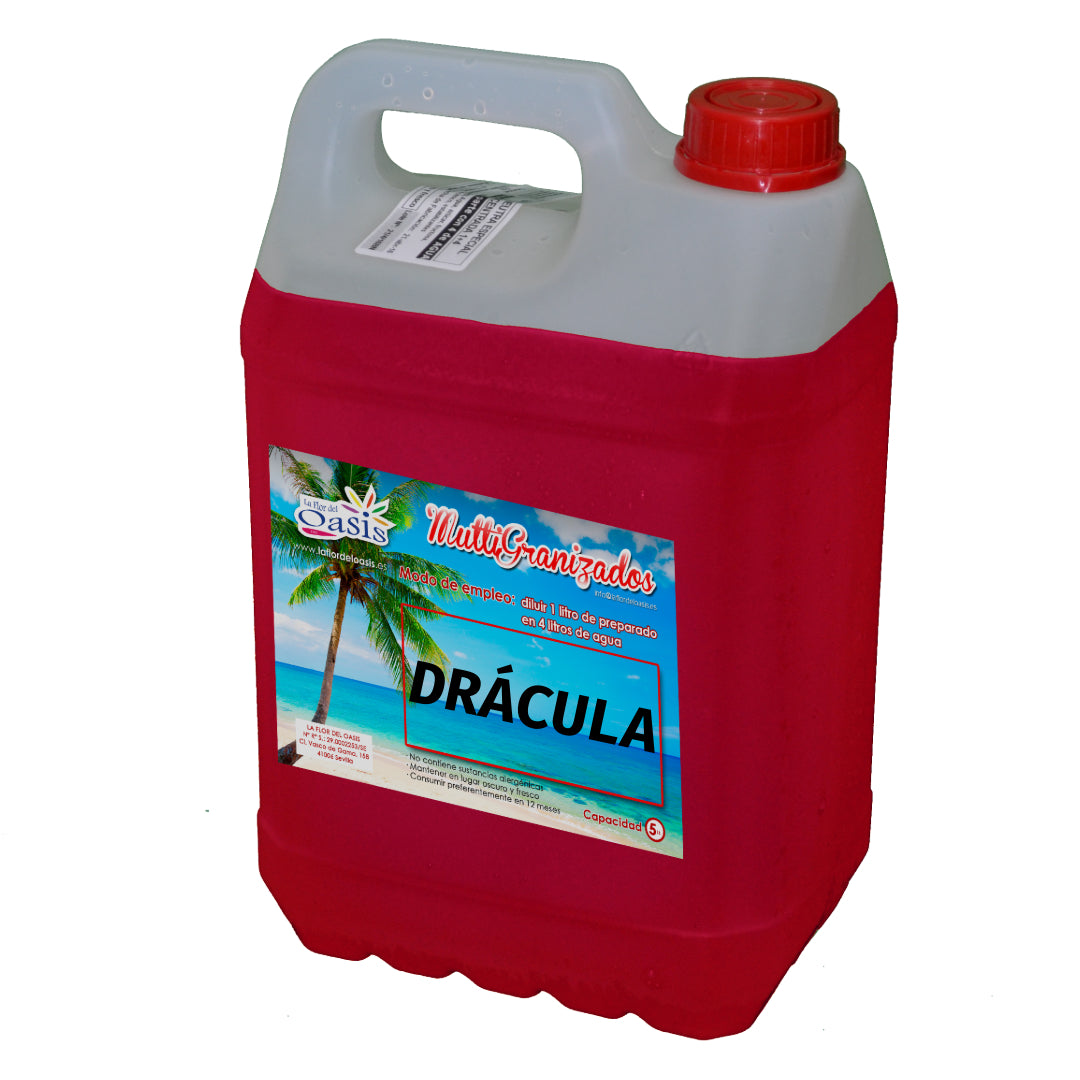 granizado concentrado DRACULA la flor del oasis 2nd