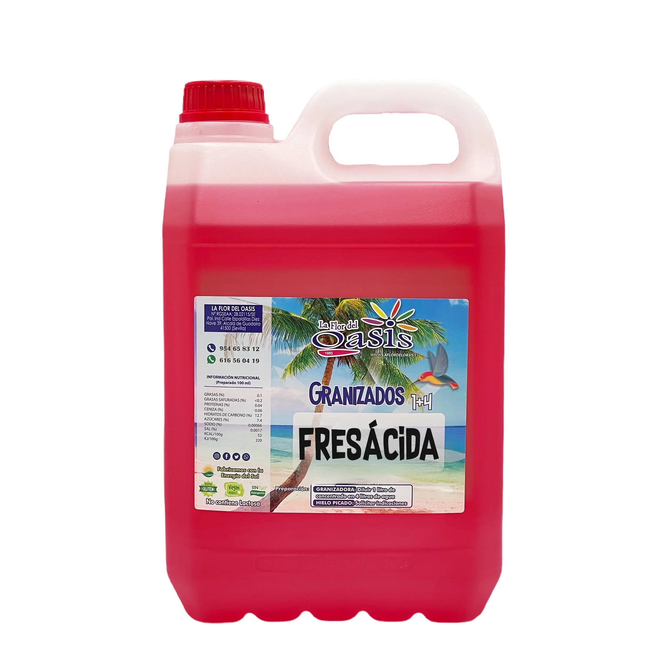 granizado llave acida la flor del oasis 2nd